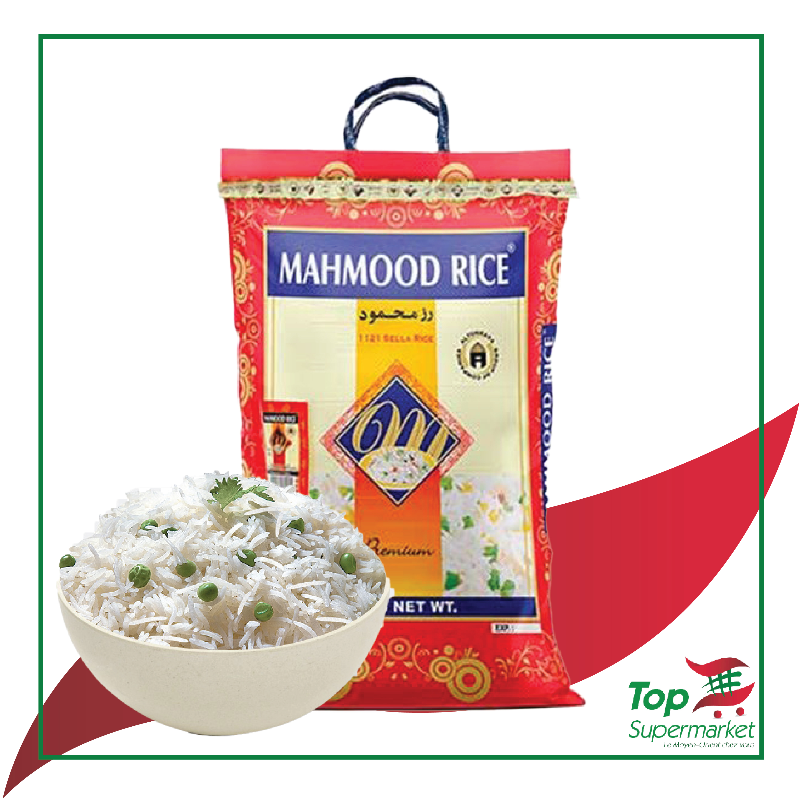 Mahmood Basmati Rice (Plastic Bag) 4,5KG
